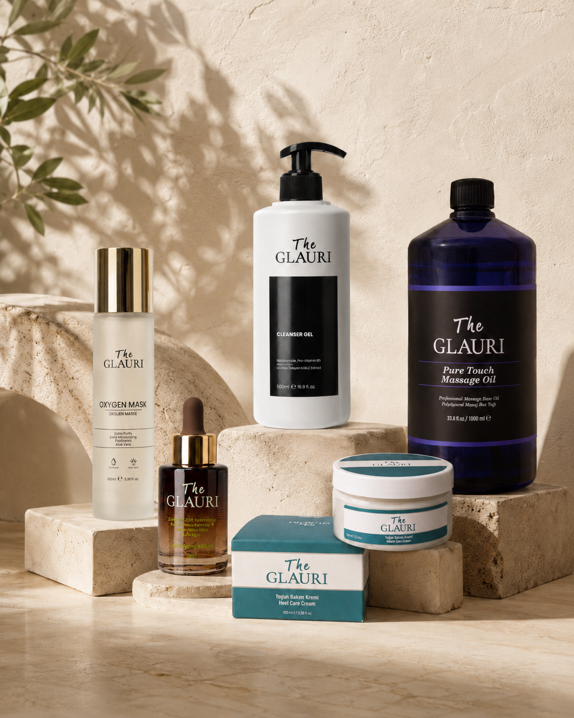 The Glauri serum collection