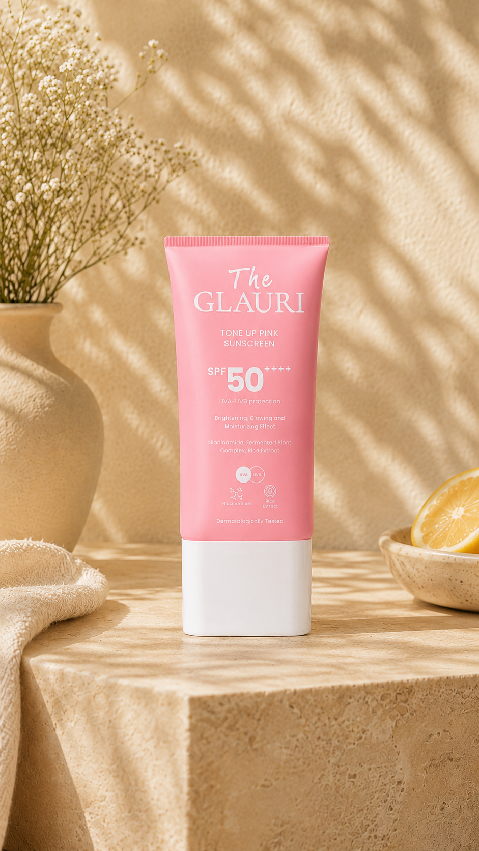 Tone Up Pink Sun Screen